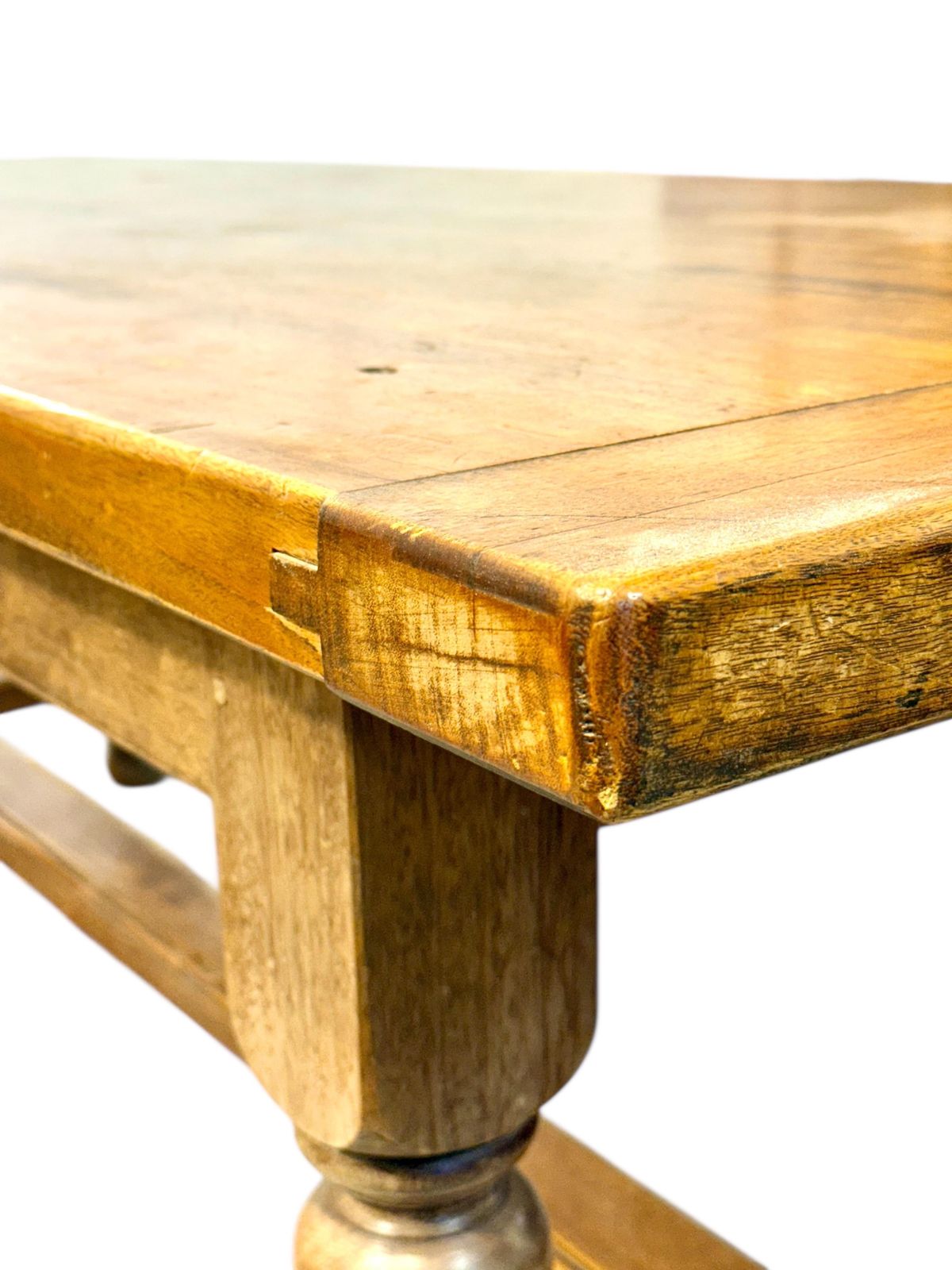 Large 19th Century French Oak Farmhouse Table With Drawer photo buy