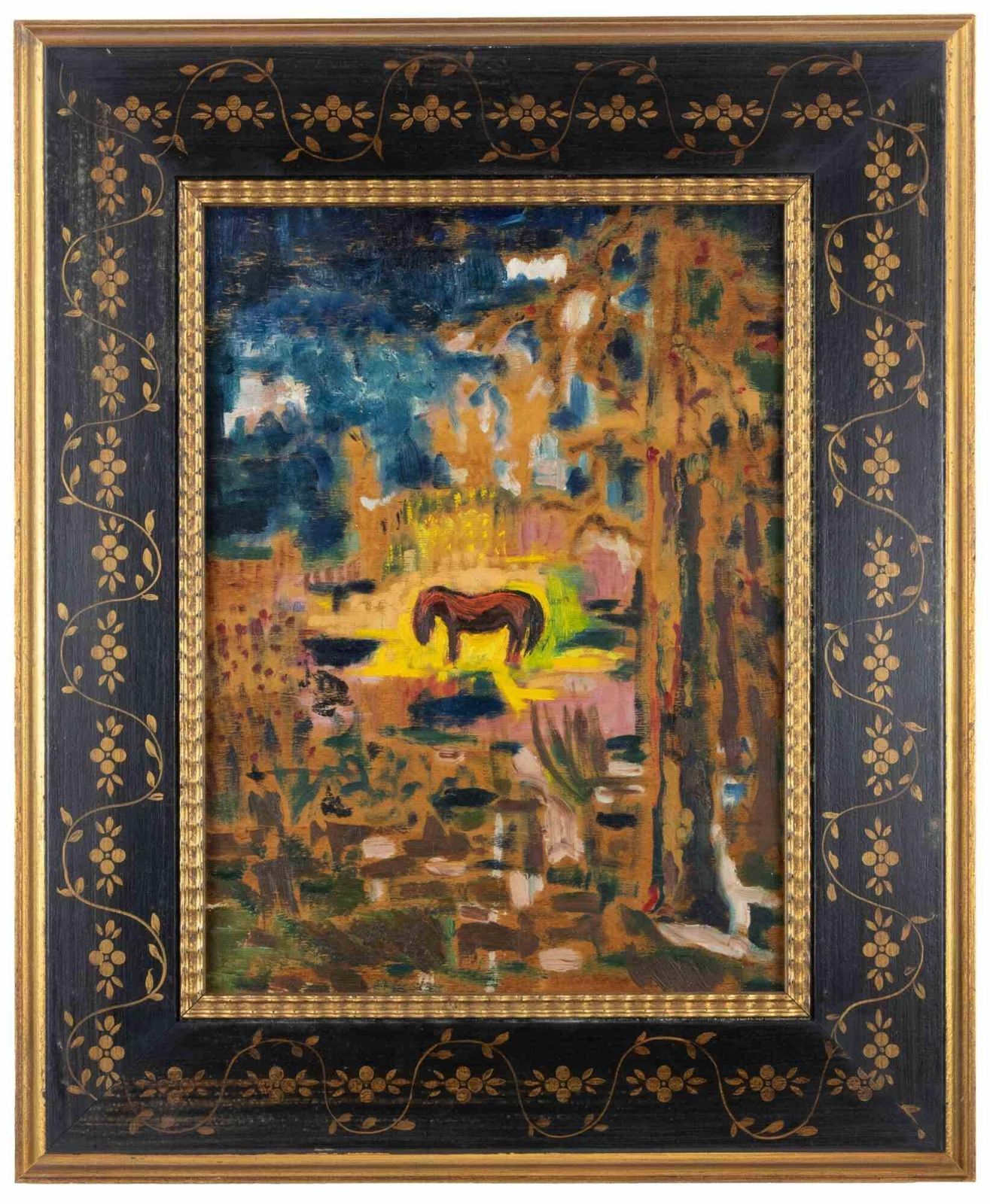 Sirio Pellegrinigrazing Horse   Paint By Sirio Pellegrini   1960s1960s