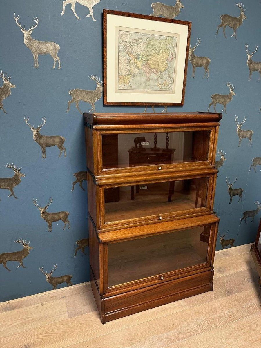 Antique Bookcases From Globe Wernicke, Set Of 4