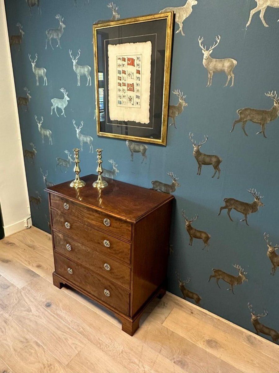 Small Antique Chest Of Drawers
