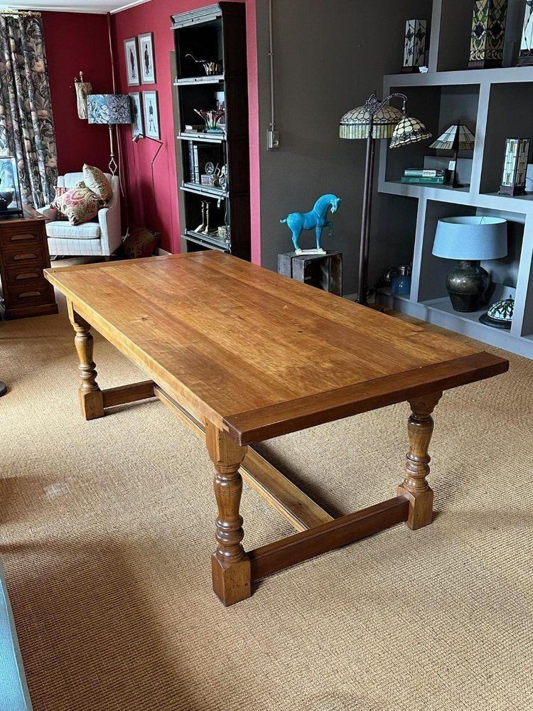 Cherry Country Dining Table, 1990s