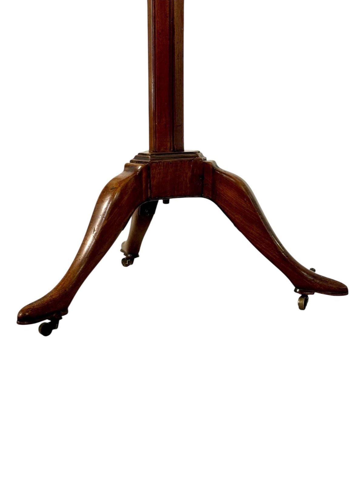 photo vinterior Antique French Gueridon Table With Marble Top And Brass Gallery, 19th C.