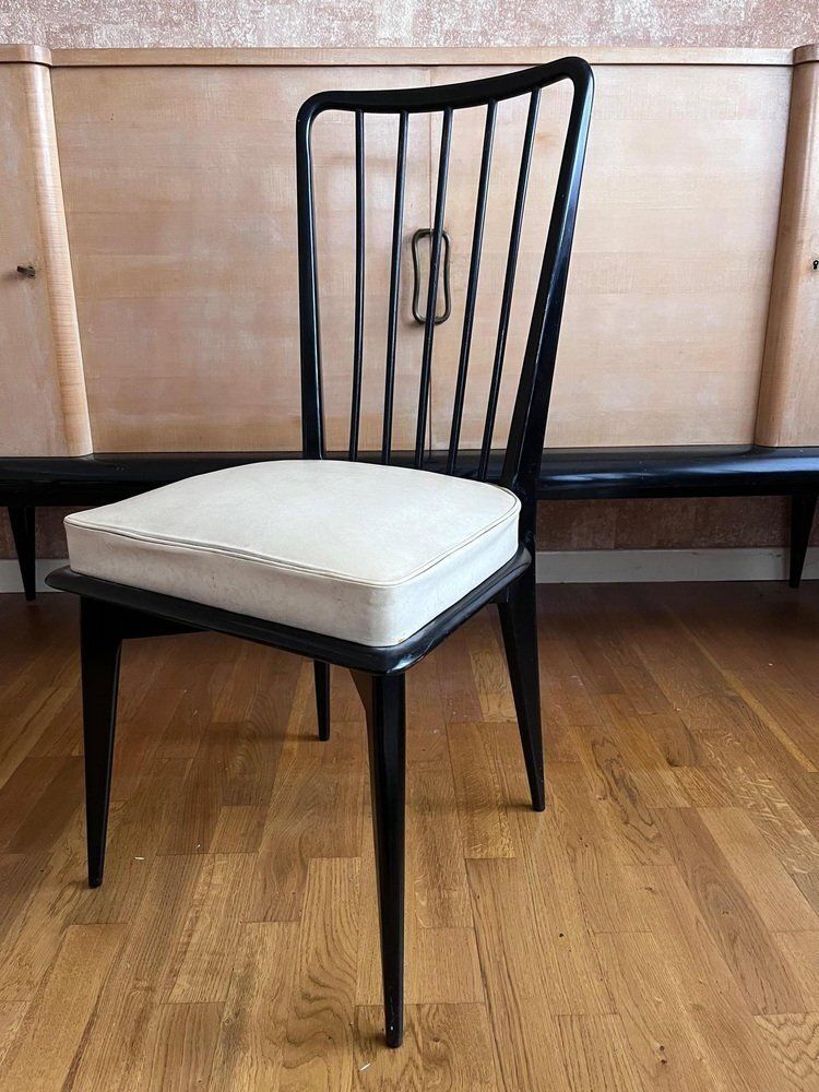 Side Chairs By Charles Ramos, 1950s, Set Of 4 photo vintage