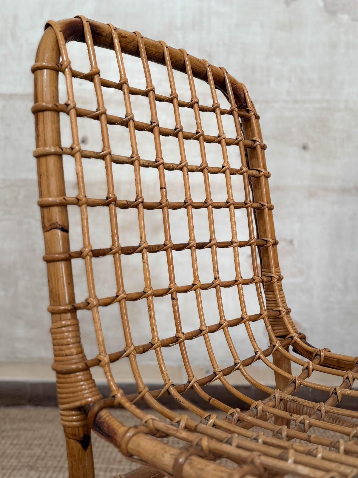 Set Of Six Chairs In The Style Of Tito Agnoli – 1970s photo buy