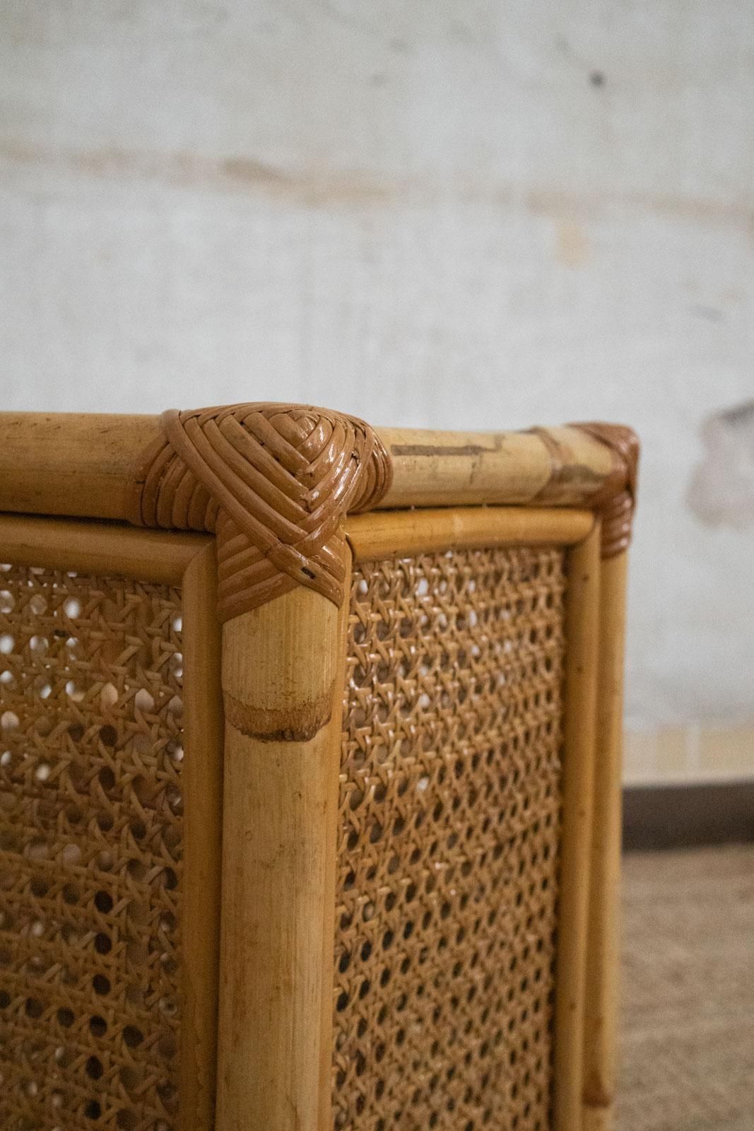 Bamboo And Rattan Umbrella Stand By Franco Albini – 1960s photo Home Decor
