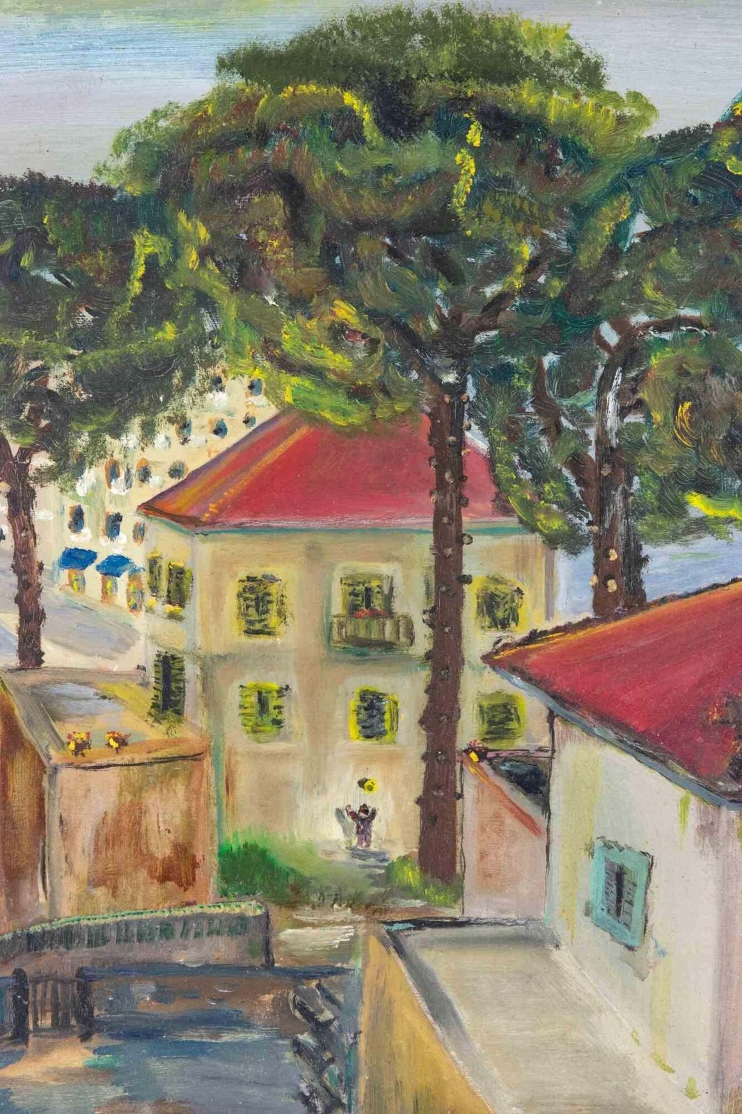 Sirio Pellegriniurban Landscape   Paint By Sirio Pellegrini   1960s1960s photo Art