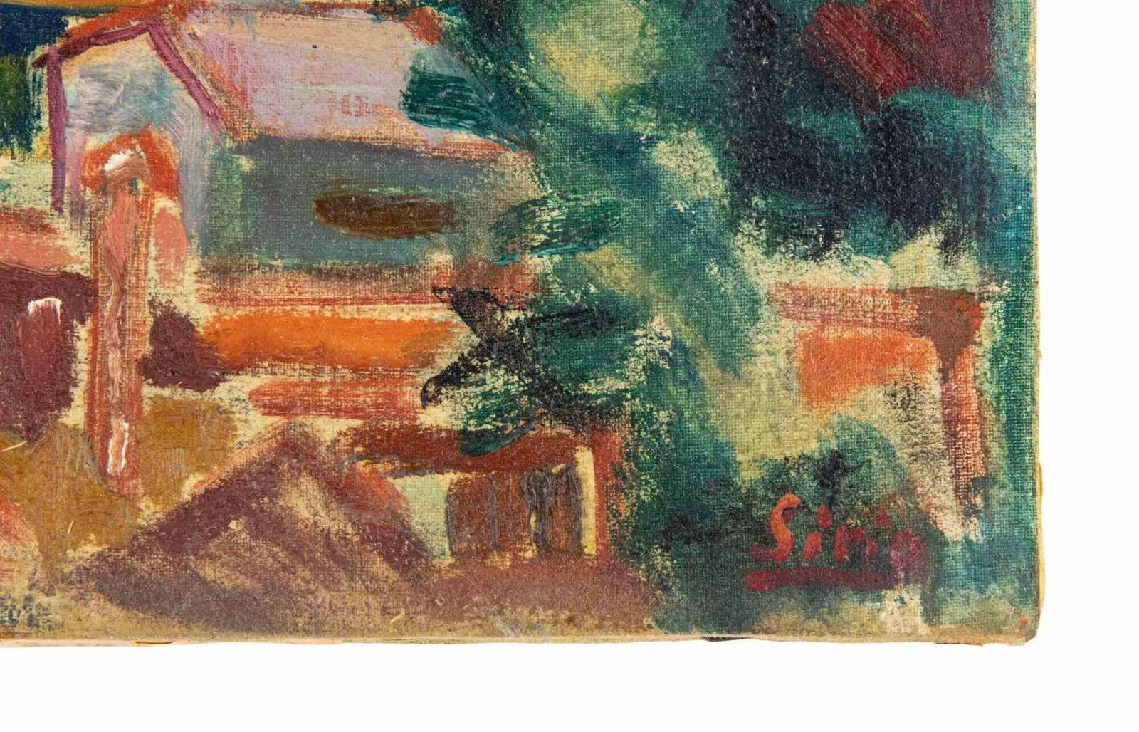 Sirio Pellegriniview Of Rome From Gianicolo   Paint By Sirio Pellegrini   19701970 photo furniture