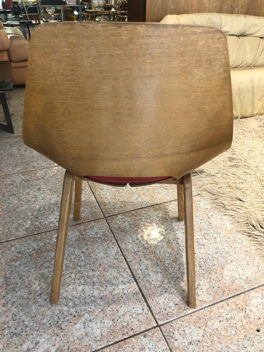Tonneau Chair By Pierre Guariche For Steiner, 1950s photo vinterior