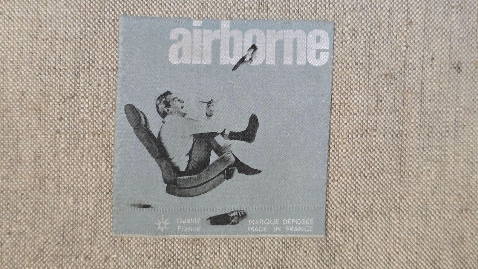 Large Ottoman / Footstool By Airborne International, France, Circa 1970s photo 1750.0