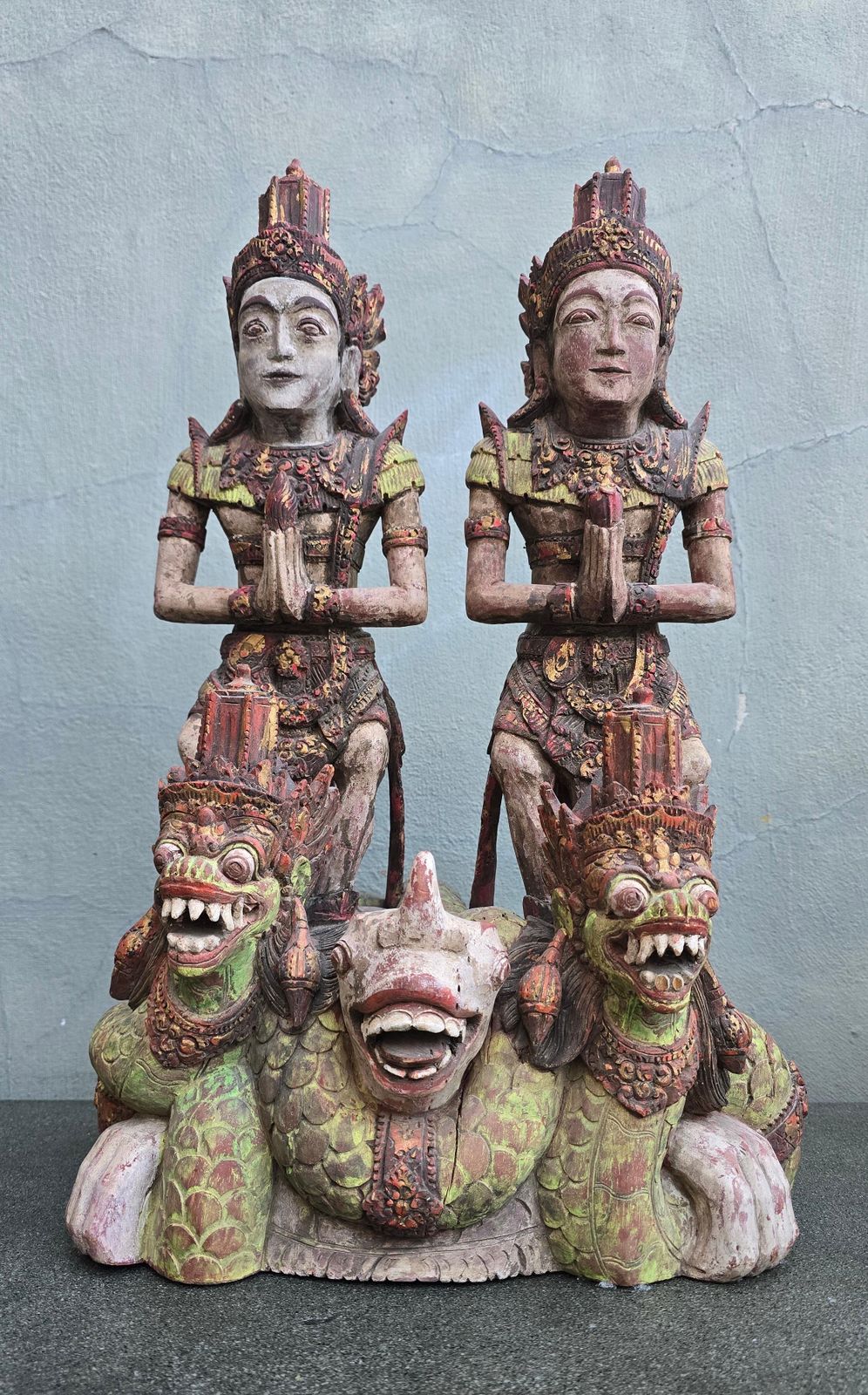 Monumental Balinese Temple Sculpture, Late 18th–Early 19th Century photo furniture