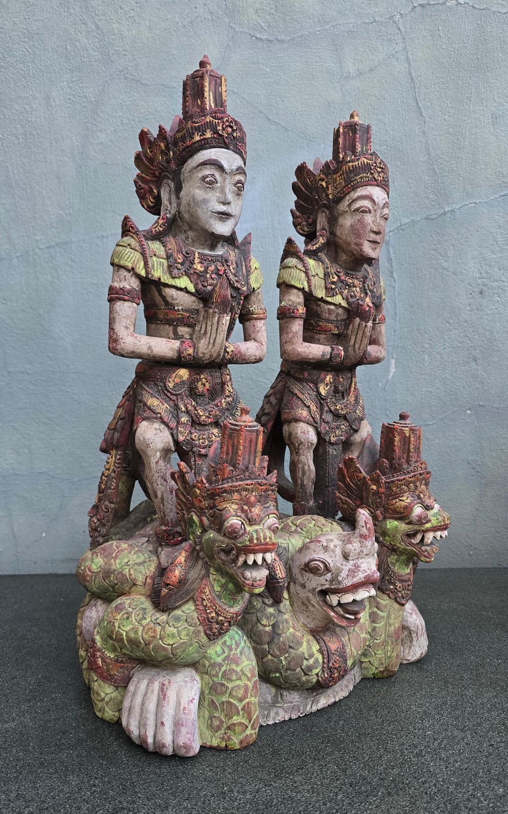 Monumental Balinese Temple Sculpture, Late 18th–Early 19th Century photo Art