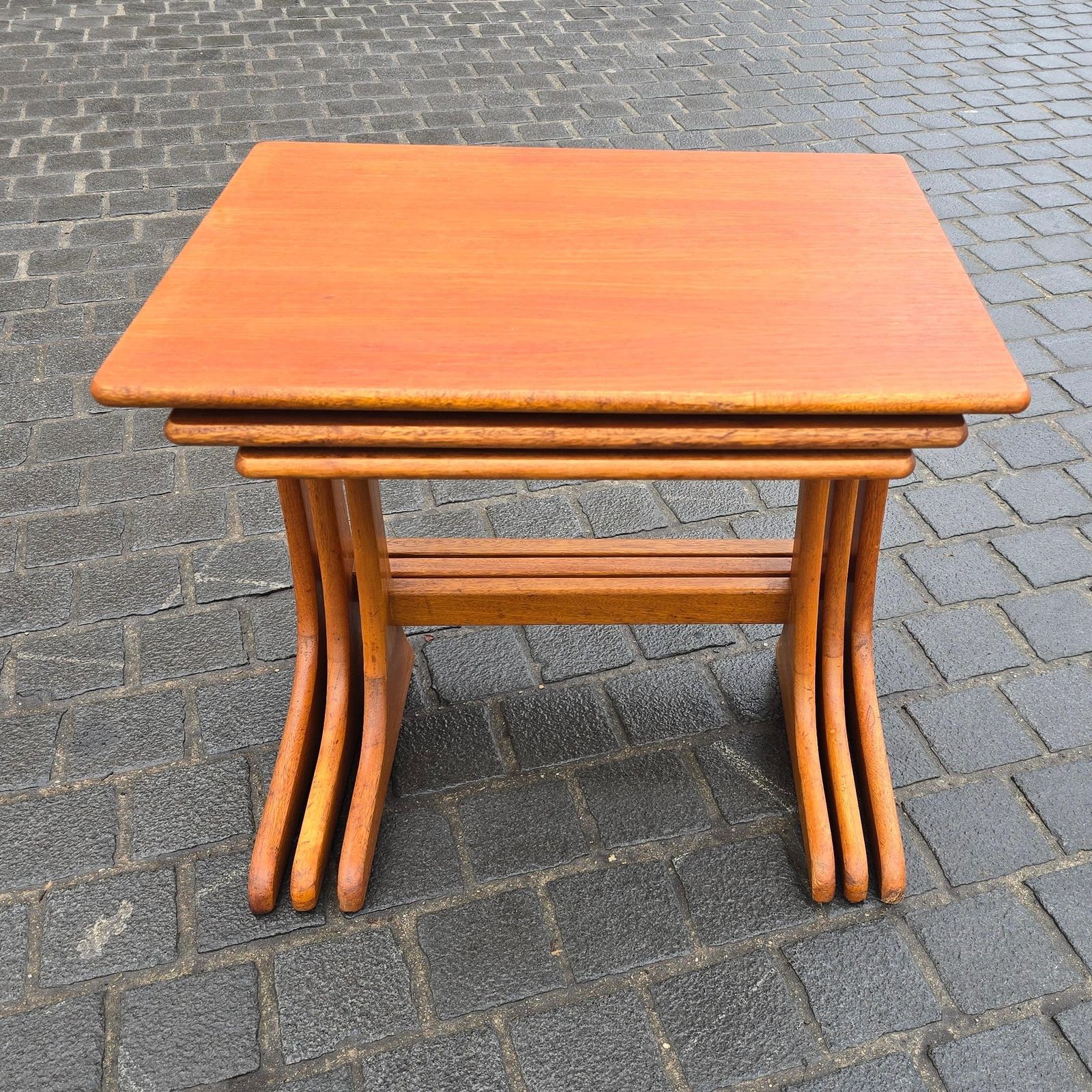 photo furniture Scandinavian Teak Nesting Tables, Set Of Three, 1950s–1960s