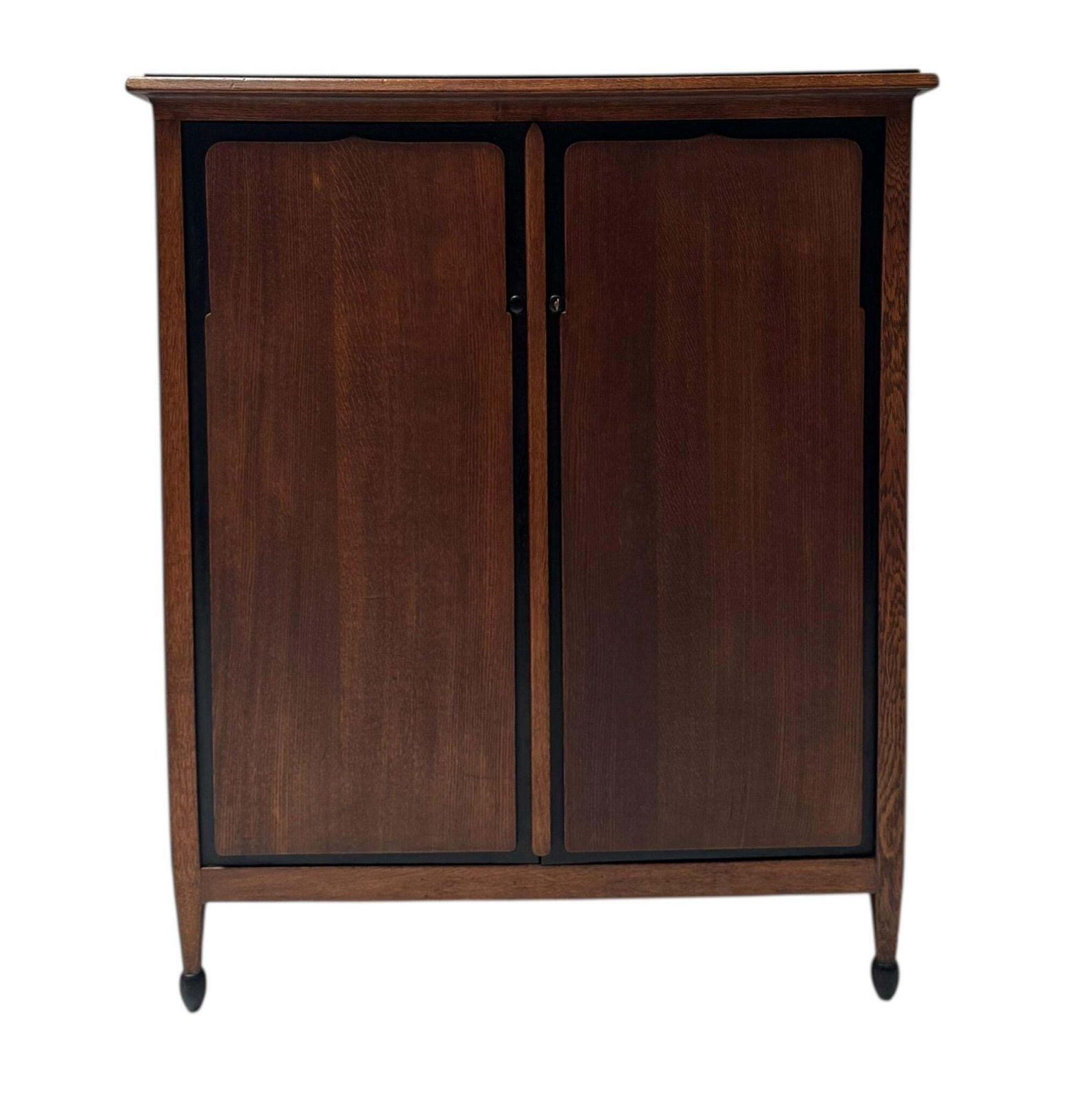 Art Deco Amsterdamse School Bookcase By Willem Penaat For Pander Den Haag, 1921 photo vintage