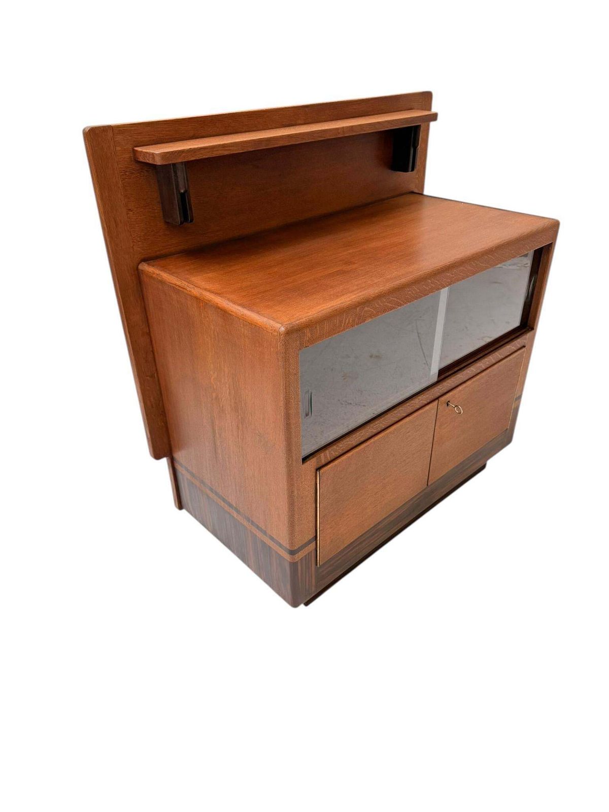 Modernist Art Deco Cabinet By Anton Lucas For N.V. Meubelkunst Leiden, 1920s photo for sale