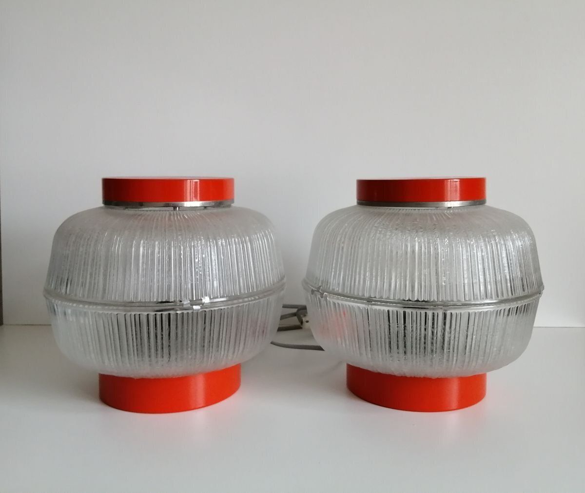 Mid Century Tafellampen Van Napako, Set Van 2 photo vintage