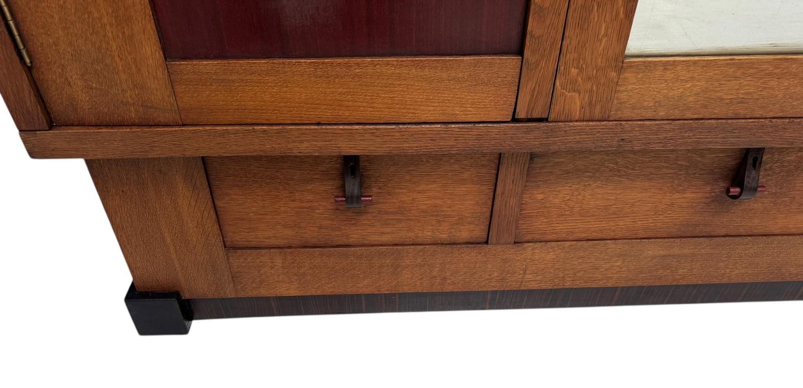 photo for sale Art Deco Modernist Armoire Or Wardrobe By J.J. Zijfers Amsterdam, 1920s