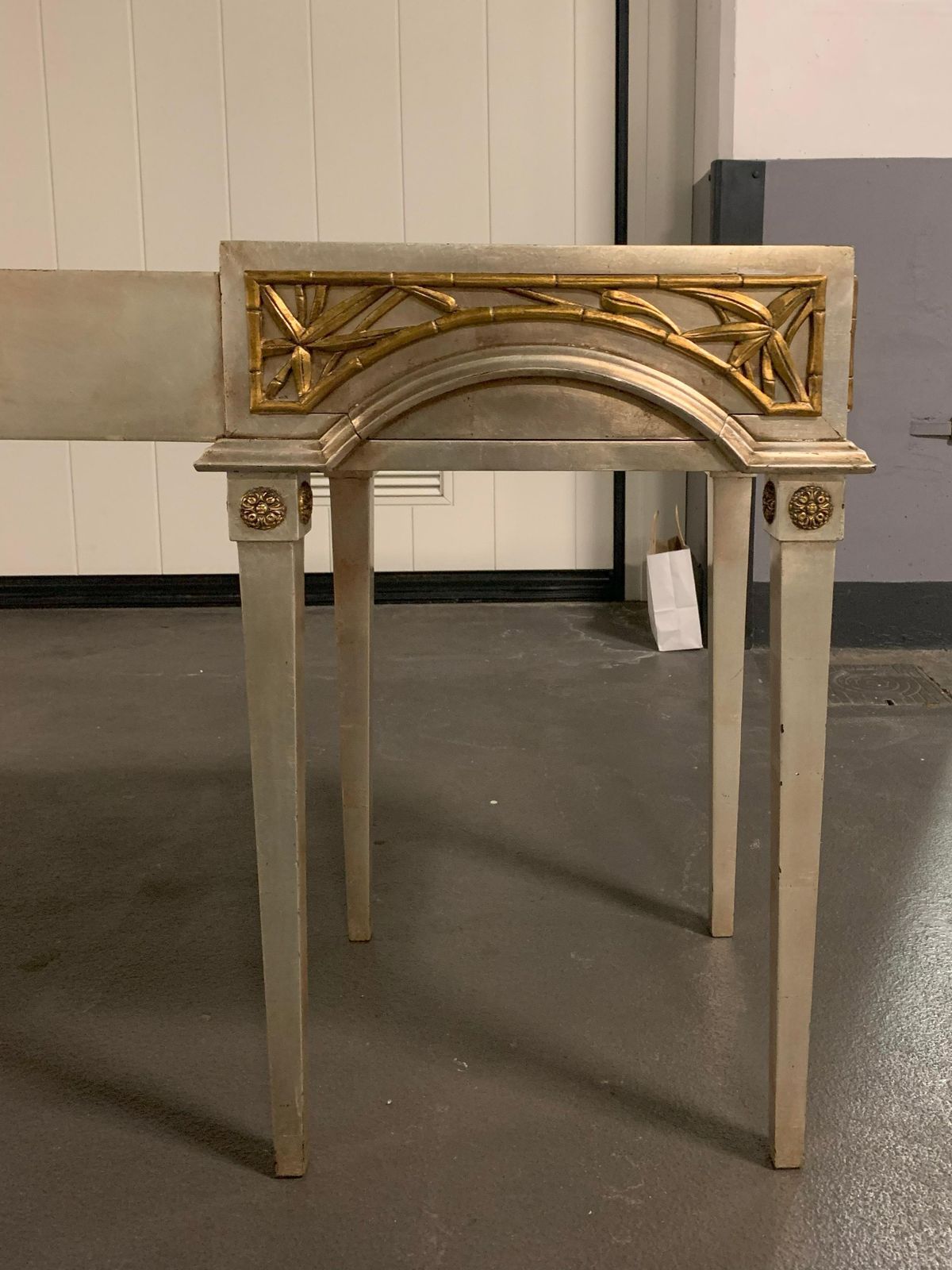 James Mont Gilt Hollywood Regency Dressing Table, USA, 1950s photo 1500.0
