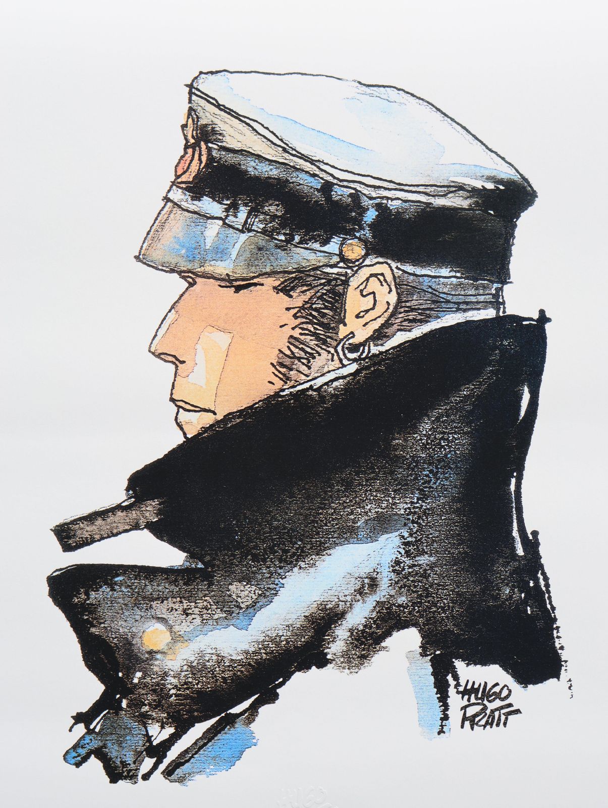 Hugo Prattcorto Maltese : Portrait   Original Screenprint Ltd /5002025 photo furniture