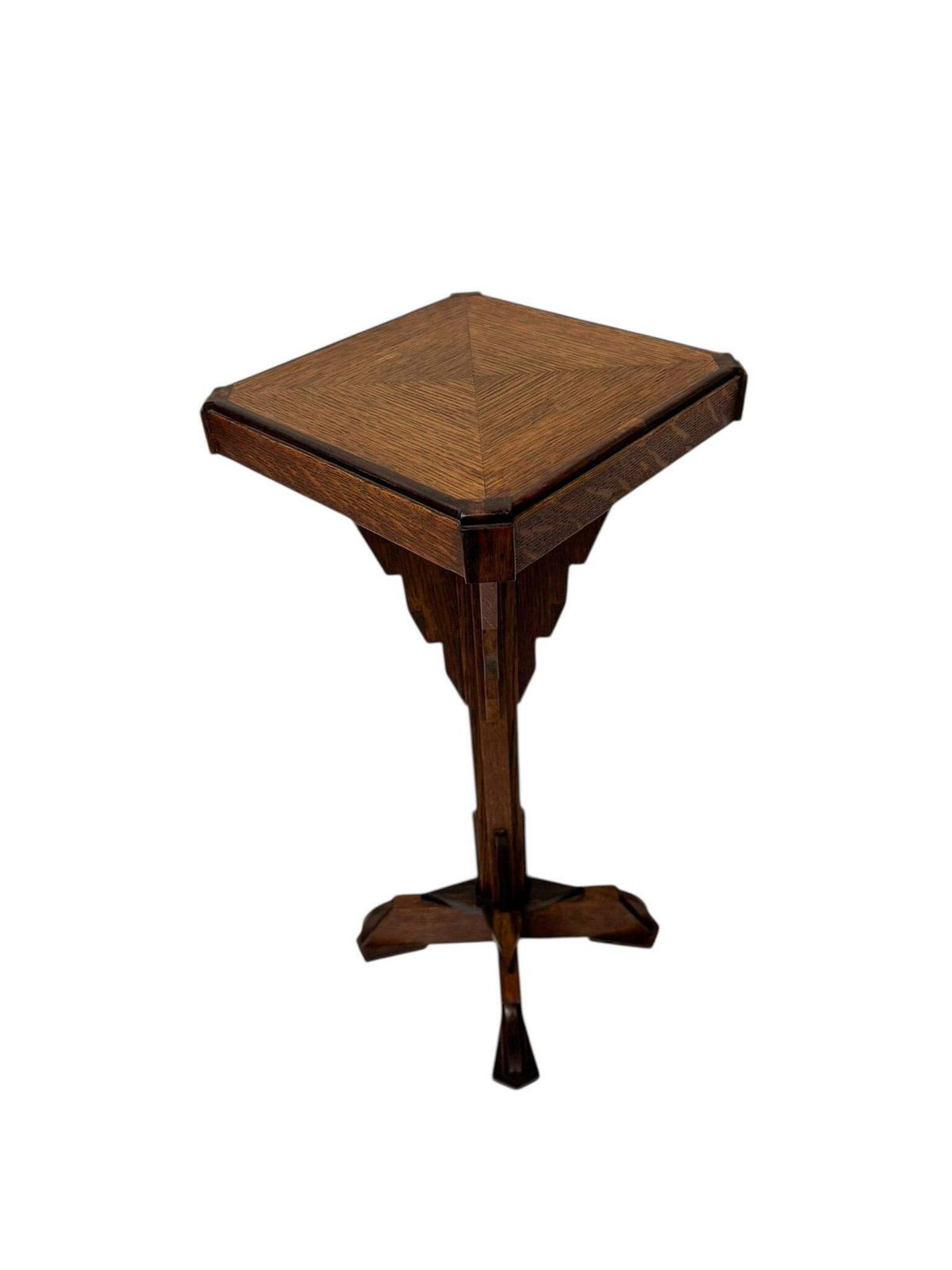 Art Deco Amsterdamse School Petite Pedestal Table, 1920s photo Furniture