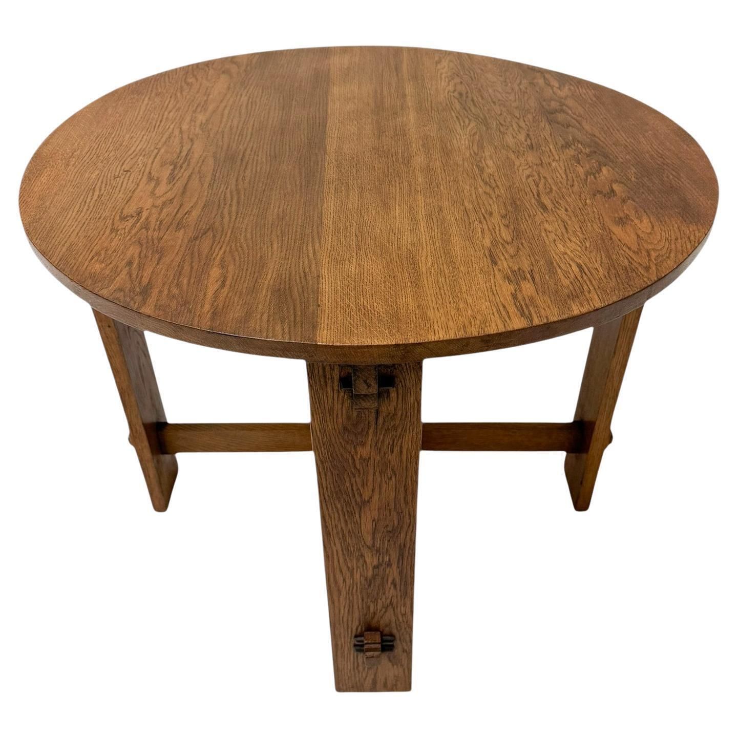 Art Deco Modernist Coffee Table By J.C. Le Cointre Den Haag, 1920s