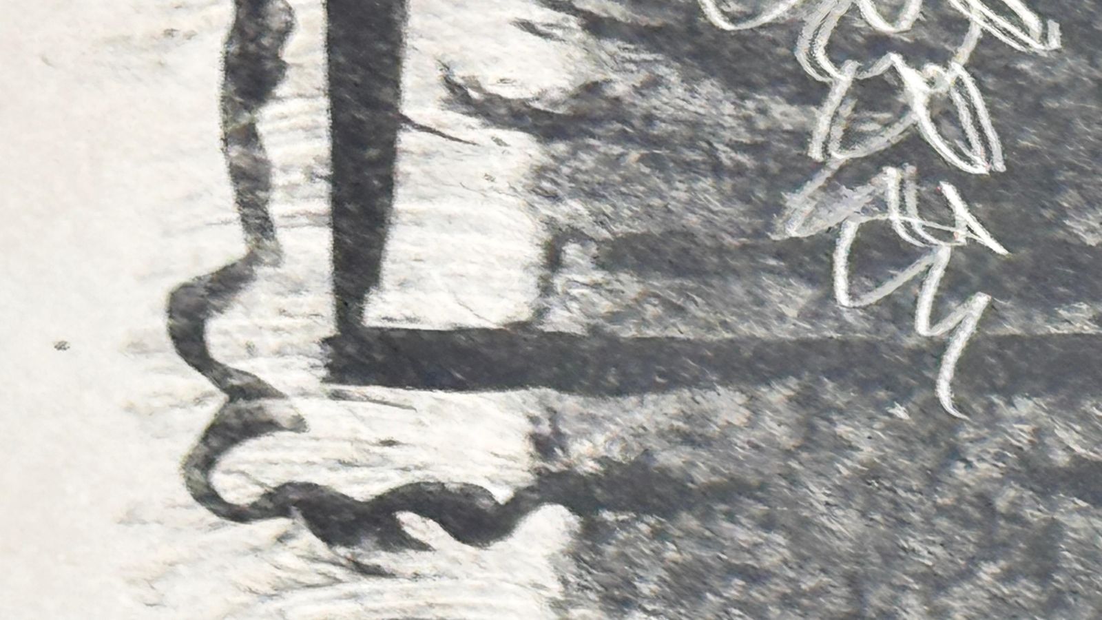 Lavis And Pencil Drawing By Emilio Grau Sala – Signed And Annotated – Circa 1950 photo vinterior