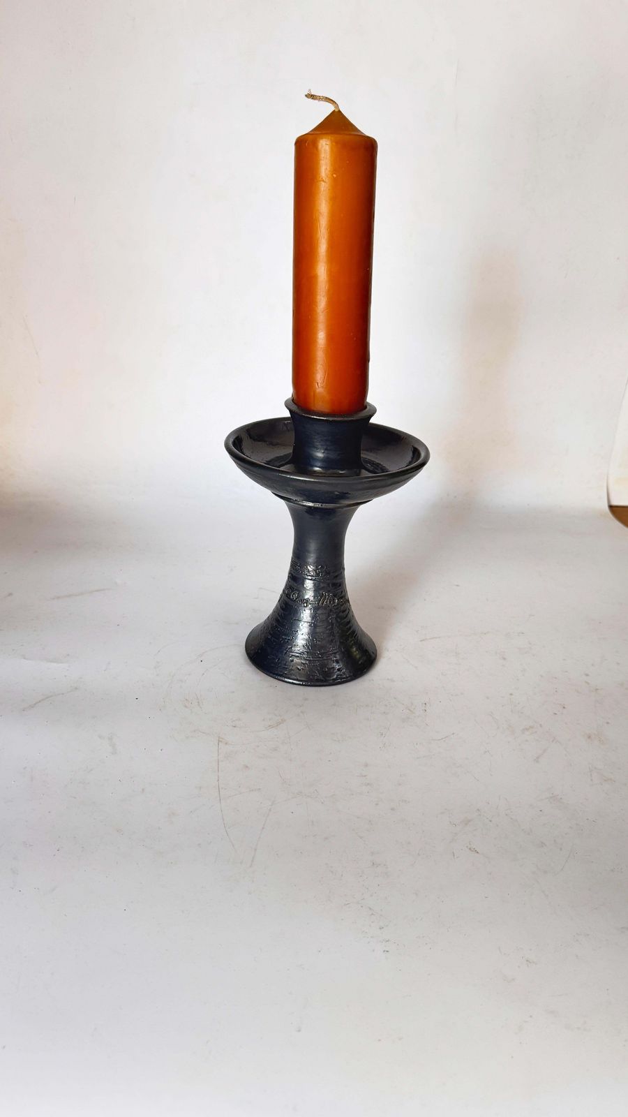 Ceramic Candleholder By Jean Marais – Signed – France, 1960s photo Home Decor
