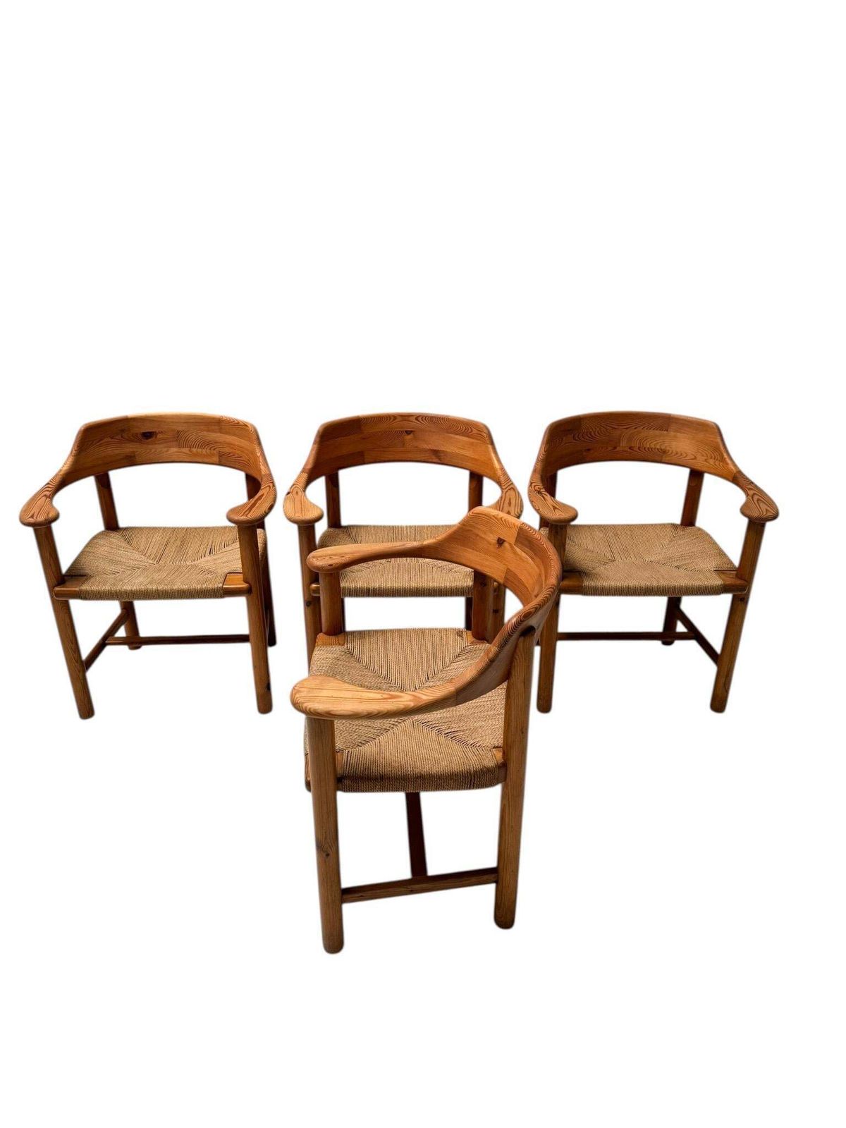 Four Mid Century Modern Armchairs By Rainer Daumiller, 1970s photo furniture