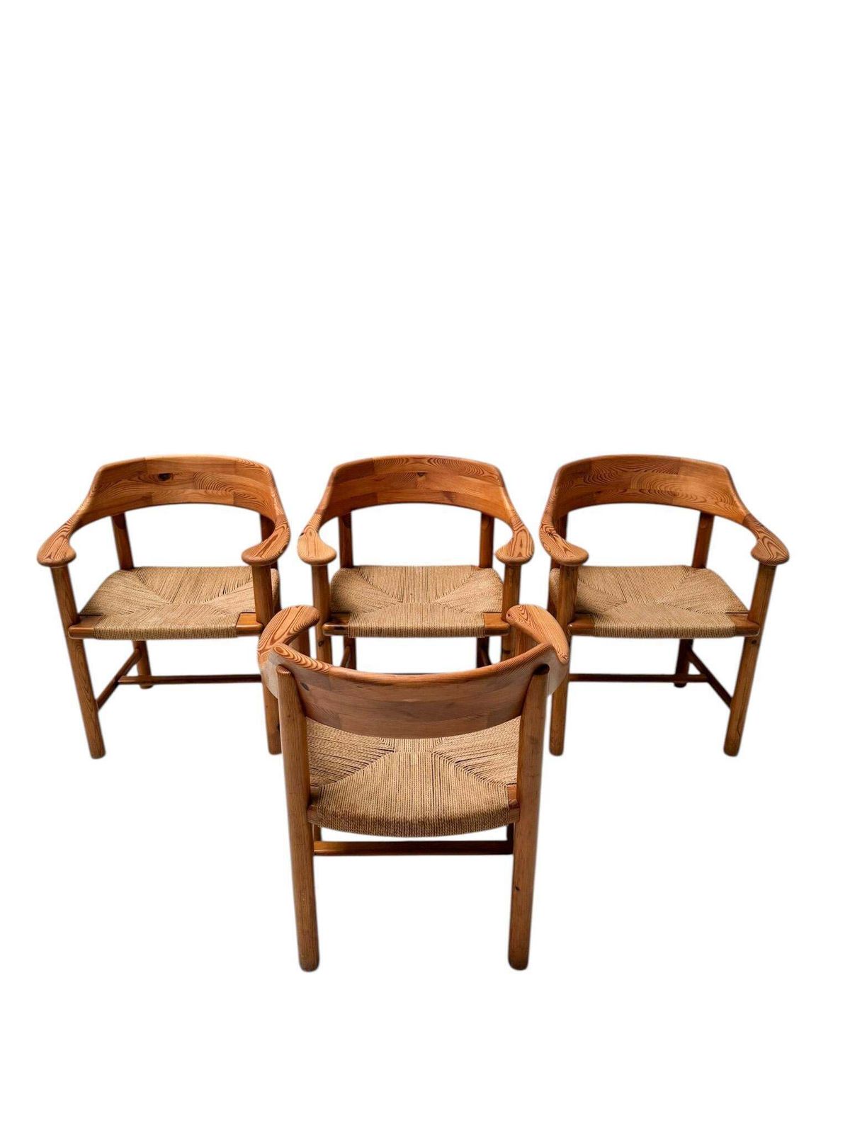 Four Mid Century Modern Armchairs By Rainer Daumiller, 1970s photo 3094.0