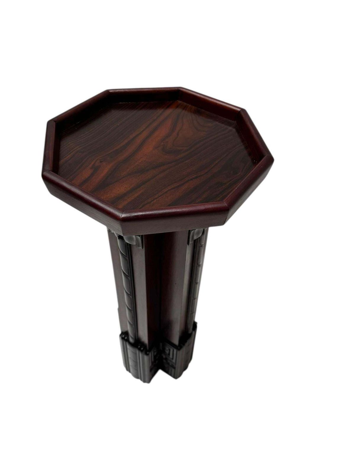Art Deco Amsterdamse School Pedestal By F.A. Warners, 1920s photo vinterior