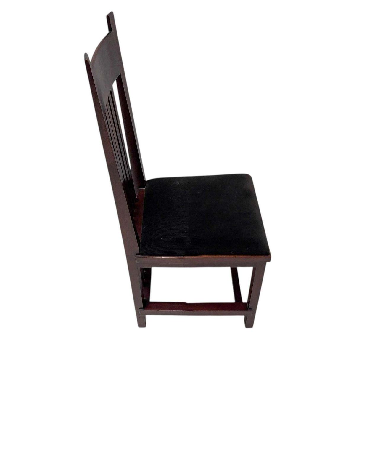 photo furniture Art Deco Modernist High Back Chair By Hendrik Wouda For Pander, 1924