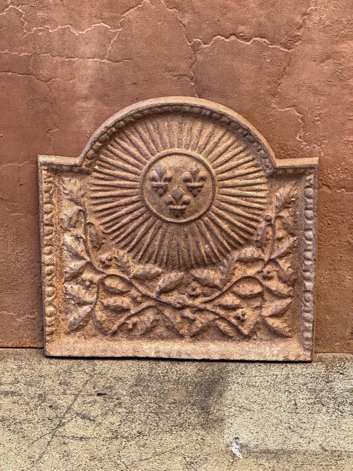 20th Century Louis XIV Style 'Arms Of France' Fireback / Backsplash photo furniture