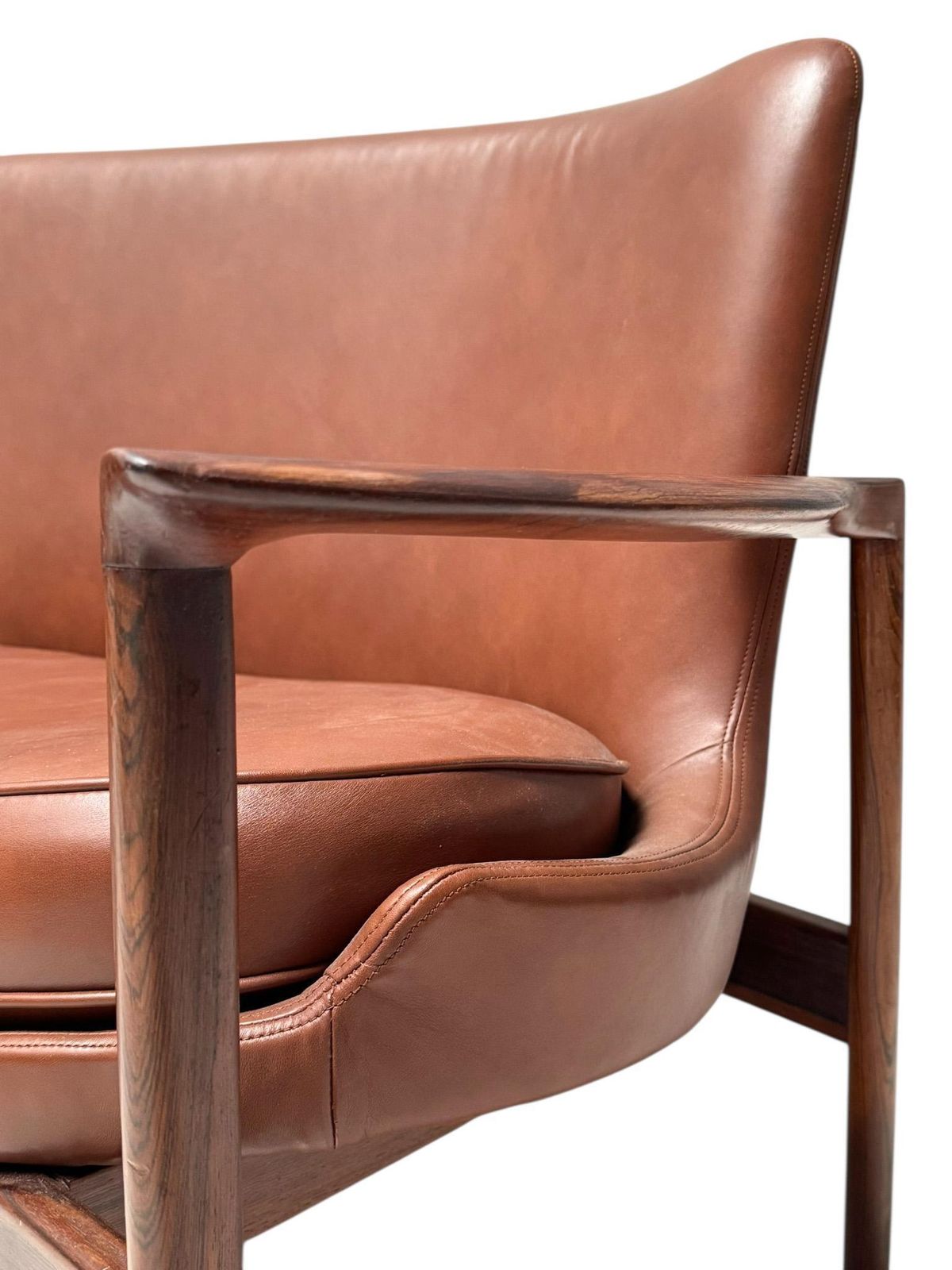 photo vinterior Mid Century Modern Sofa Or Bench By Ib Kofod Larsen For Frõscher, 1970s