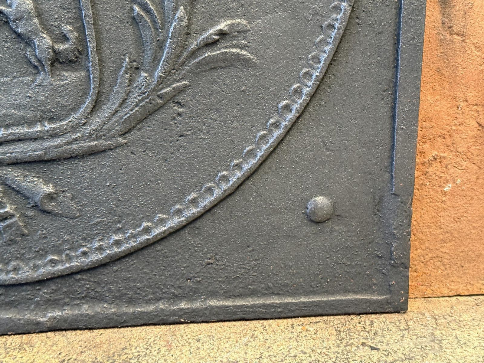 Home Fixtures 19th Century French 'Piper With Dancing Dog' Fireback / Backsplash photo