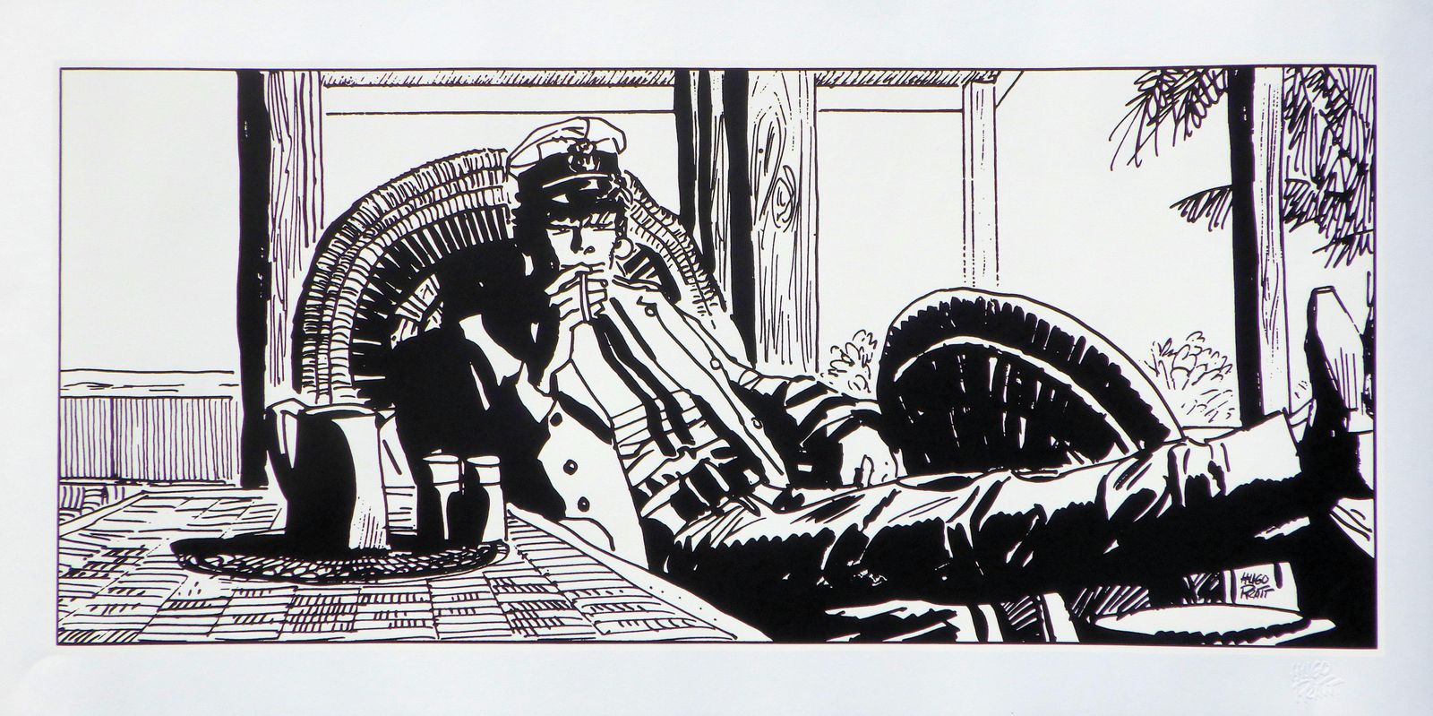 Hugo Prattcorto Maltese :  Tropics  Original Screenprint Ltd /6002020