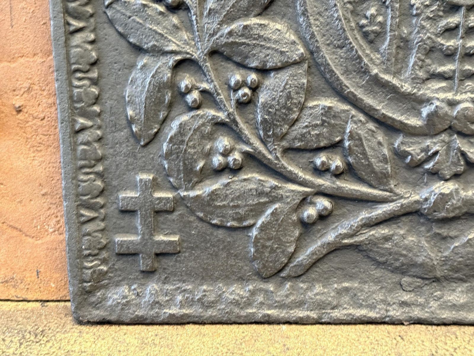 Home Fixtures French 'Arms Of Lorraine' Fireback, Louis XV Period photo