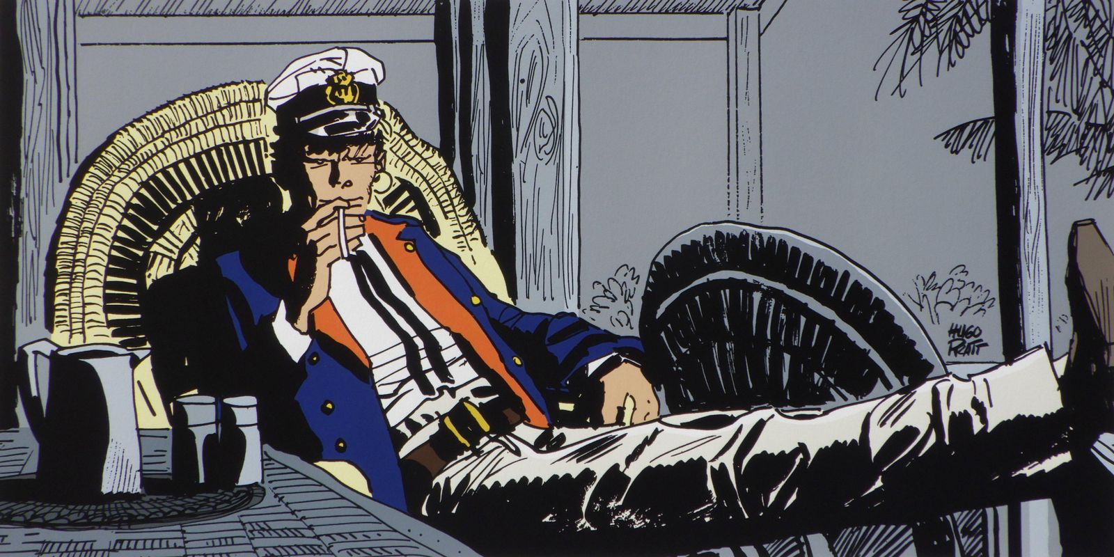 Hugo Prattcorto Maltese : Tropics   Original Screenprint Ltd /5002025 photo furniture