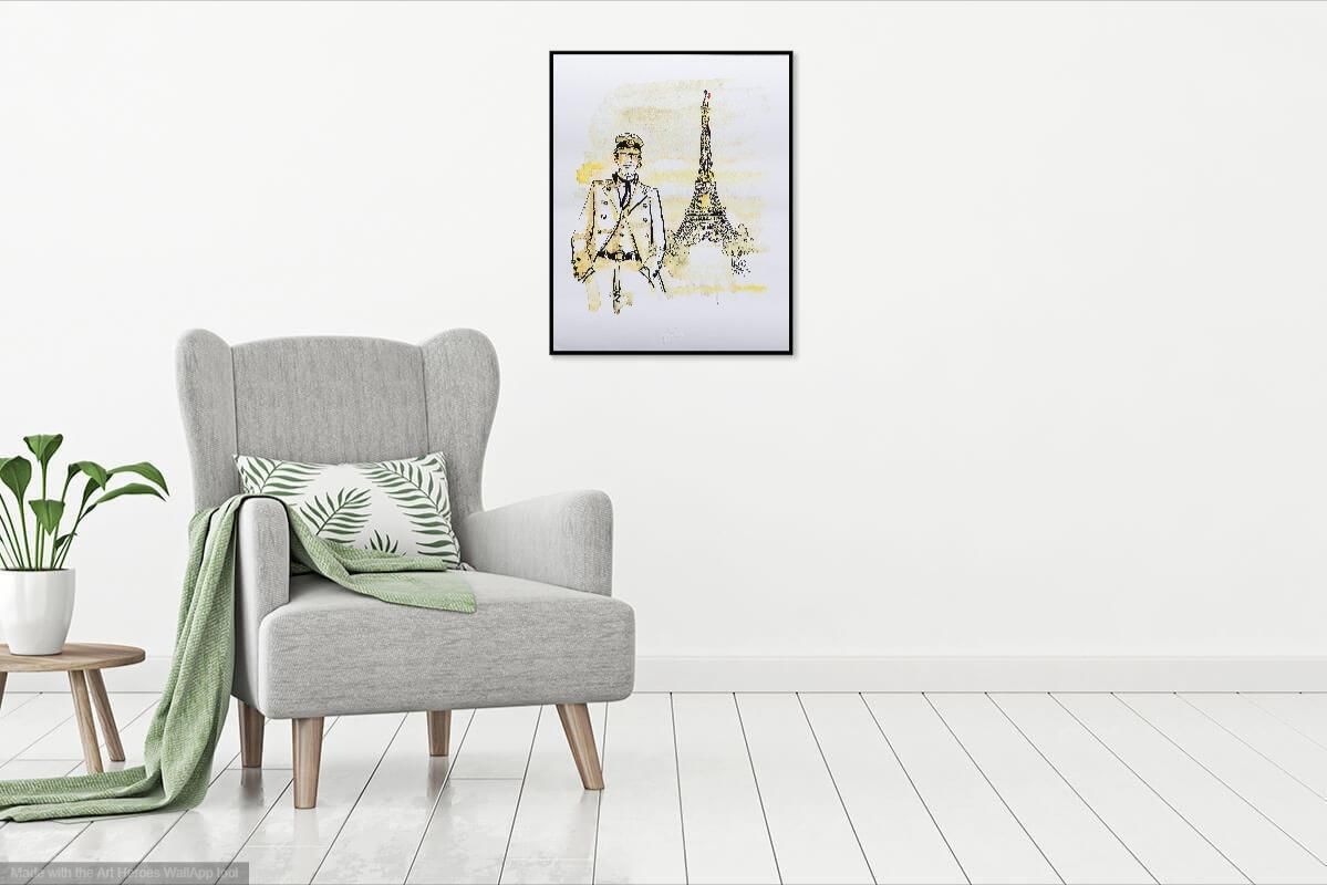 Hugo Prattcorto Maltese : Paris   Original Screenprint Ltd /5002025 photo furniture