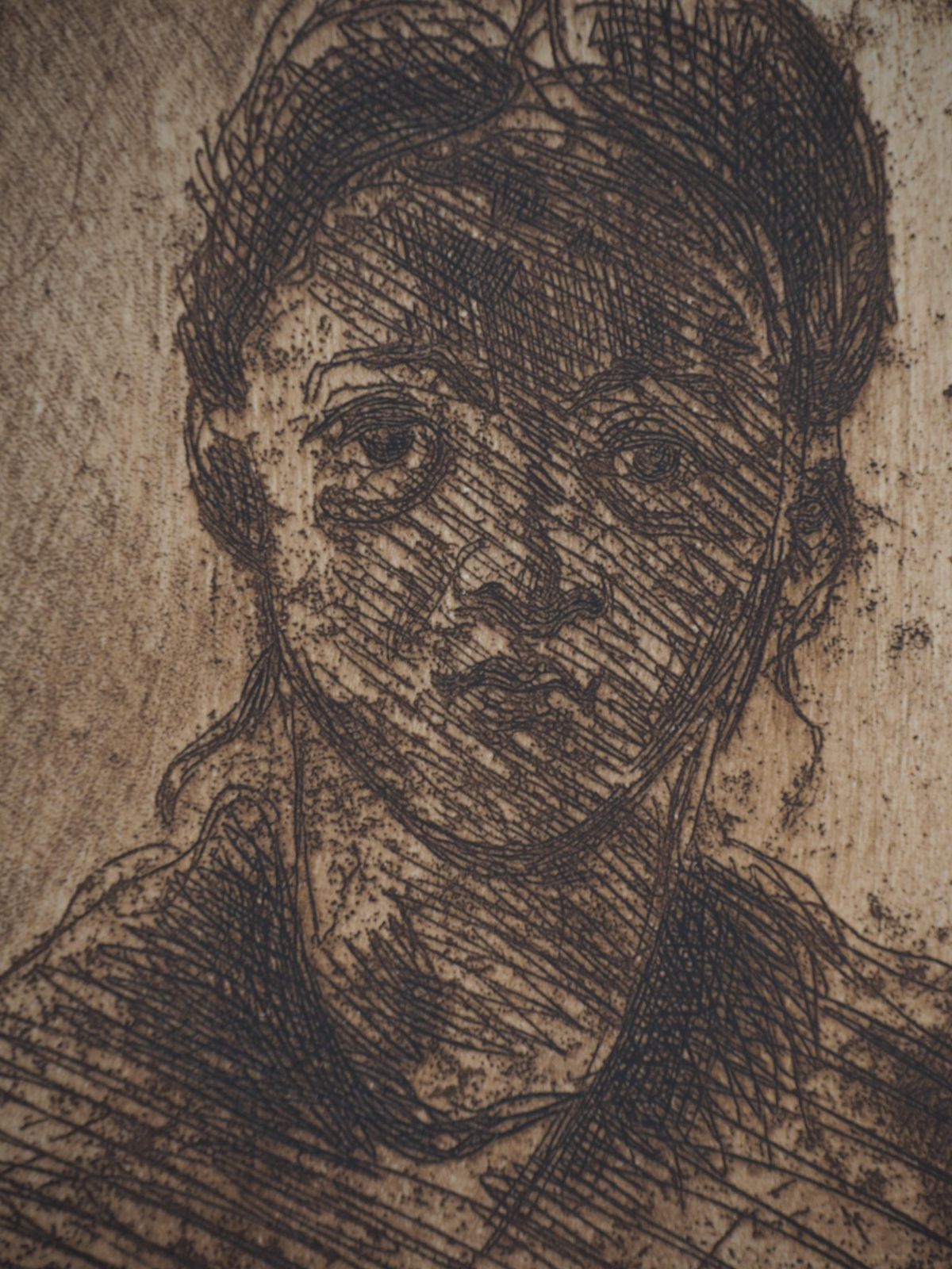 Paul Cézanneyoung Girl   Original Etching, Signed (Venturi #1160)1873 photo 1734.0