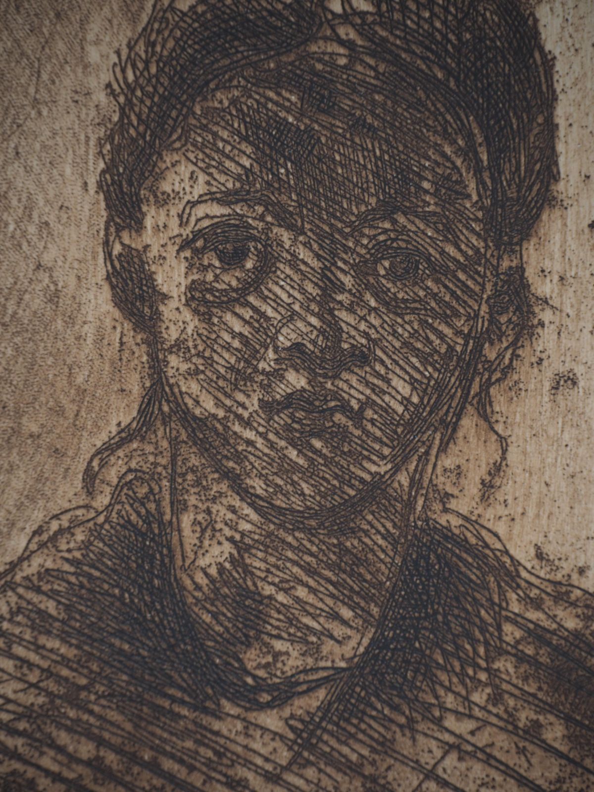Paul Cézanneyoung Girl   Original Etching, Signed (Venturi #1160)1873 photo vinterior