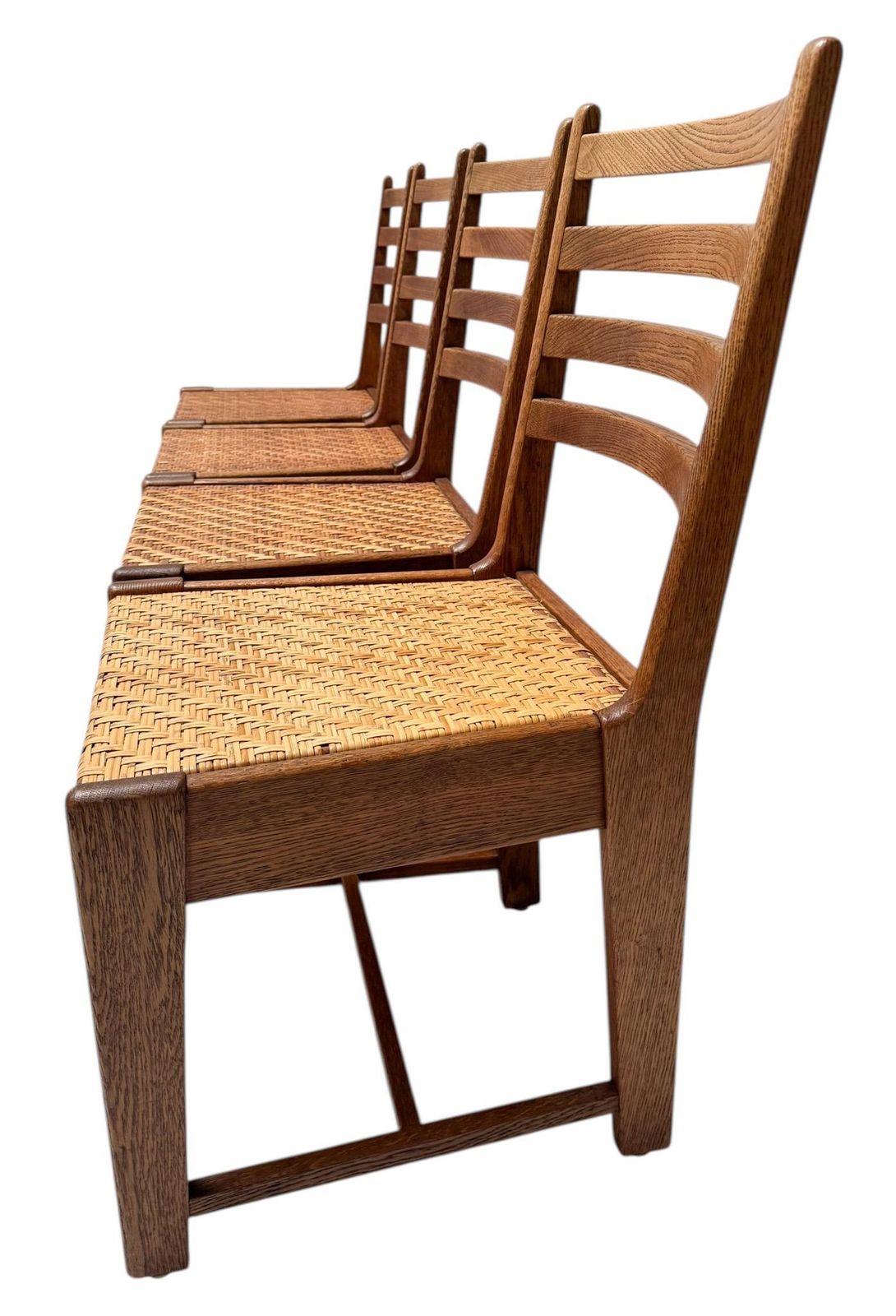 photo furniture Four Modernist Art Deco Dining Room Chairs By Bas Van Pelt For My Home, 1930s