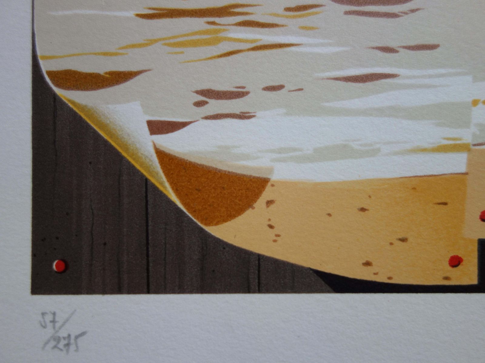 Jean Pierre Henautsurrealist Beach   Original Handsigned Lithograph photo 115.0