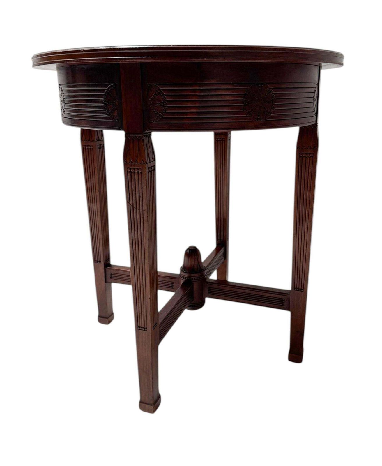 Arts & Crafts Side Table By Johann Georg Van Caspel For H.F. Jansen & Zonen photo 3035.0
