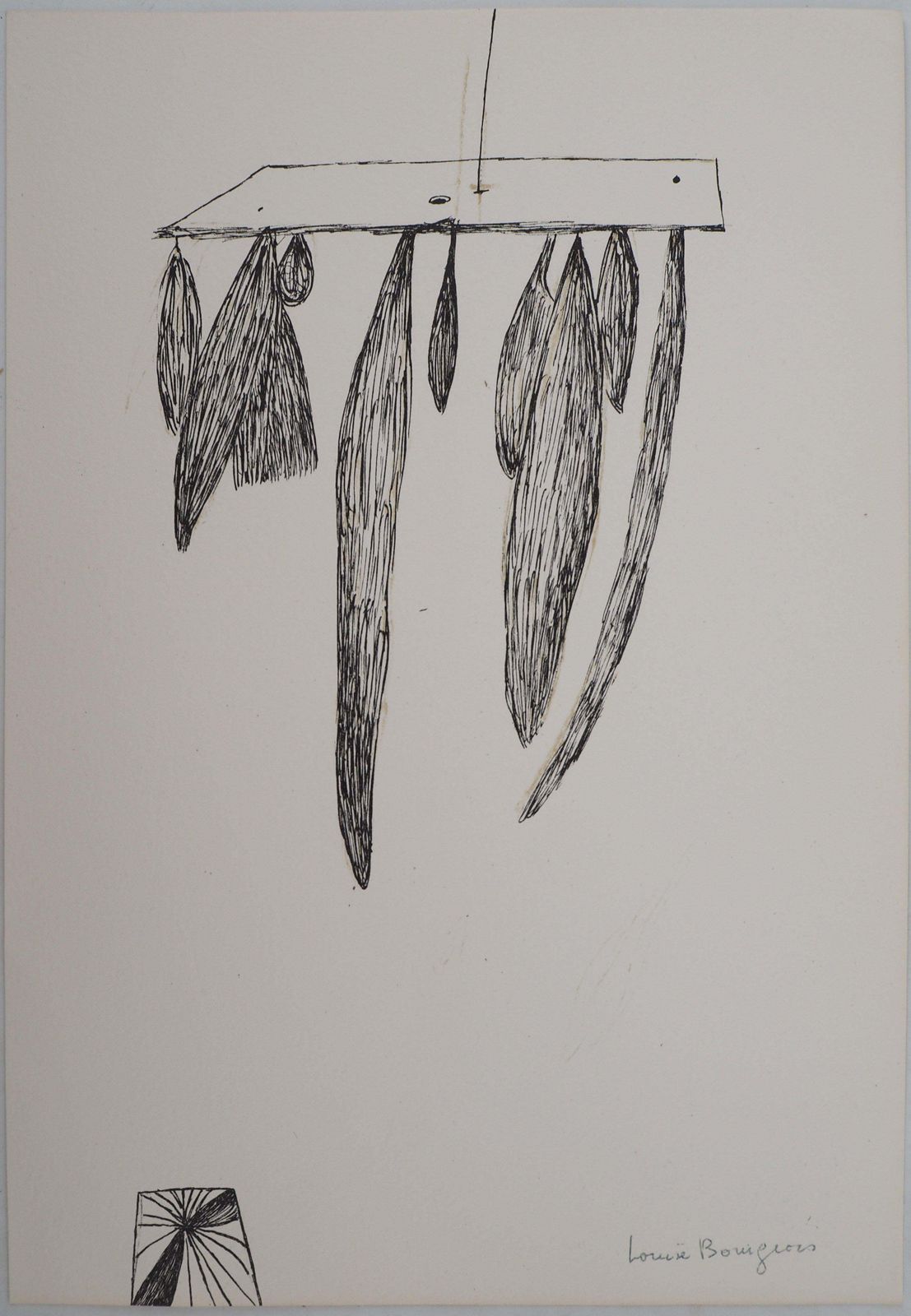 Louise Bourgeoissheaves   Original Lithograph (Wye Smith #79 2)1985