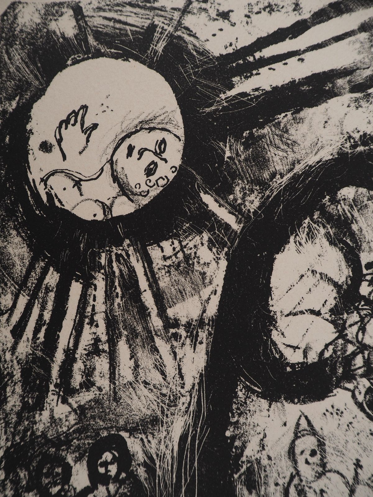 Marc Chagallthe Circus : On Stage   Original Lithograph (Mourlot #526)1967 photo for sale
