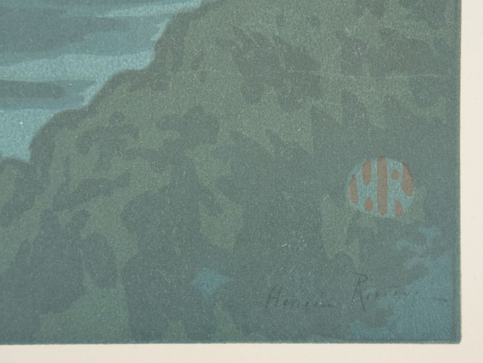 Henri Riviereart Nouveau : Sailboats With First Quarter Moon   Original Lithograph1901 photo buy