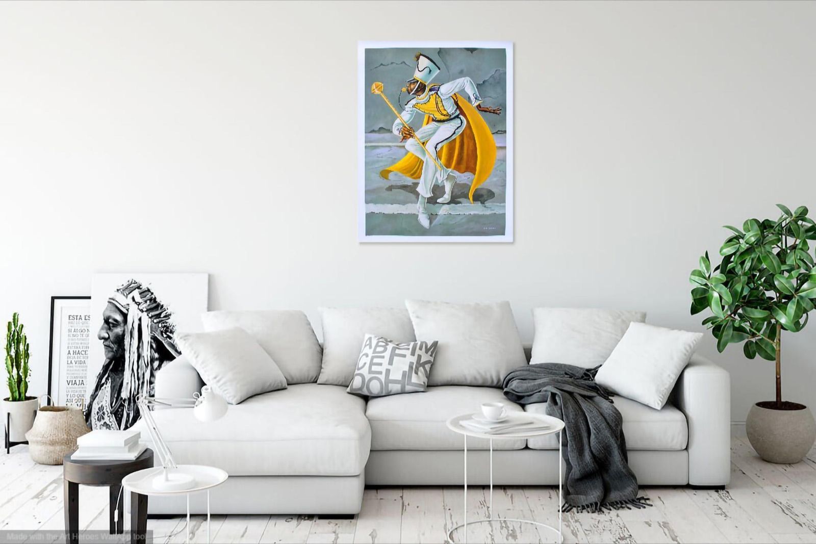 Ernie Barnesmusic   The Drum Major   Original Screen Print2003 photo for sale