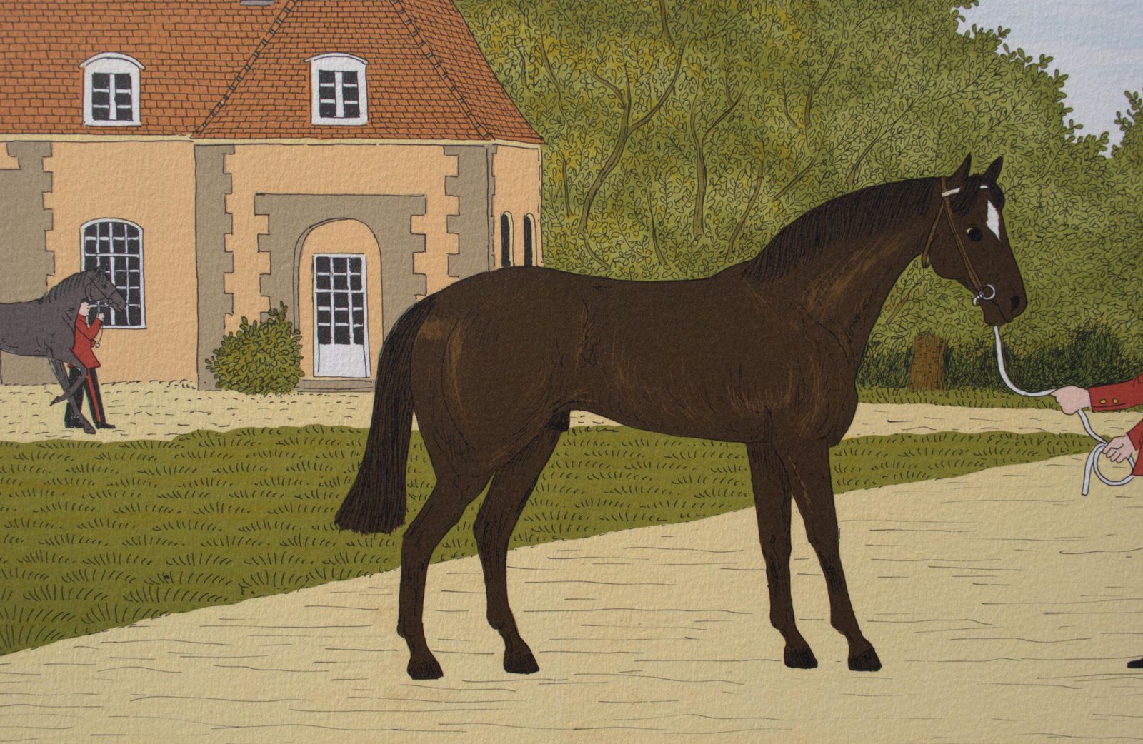 photo furniture Vincent Haddelseyhorse : The Heel   Original Lithograph, Handsigned & Ltd /1001974