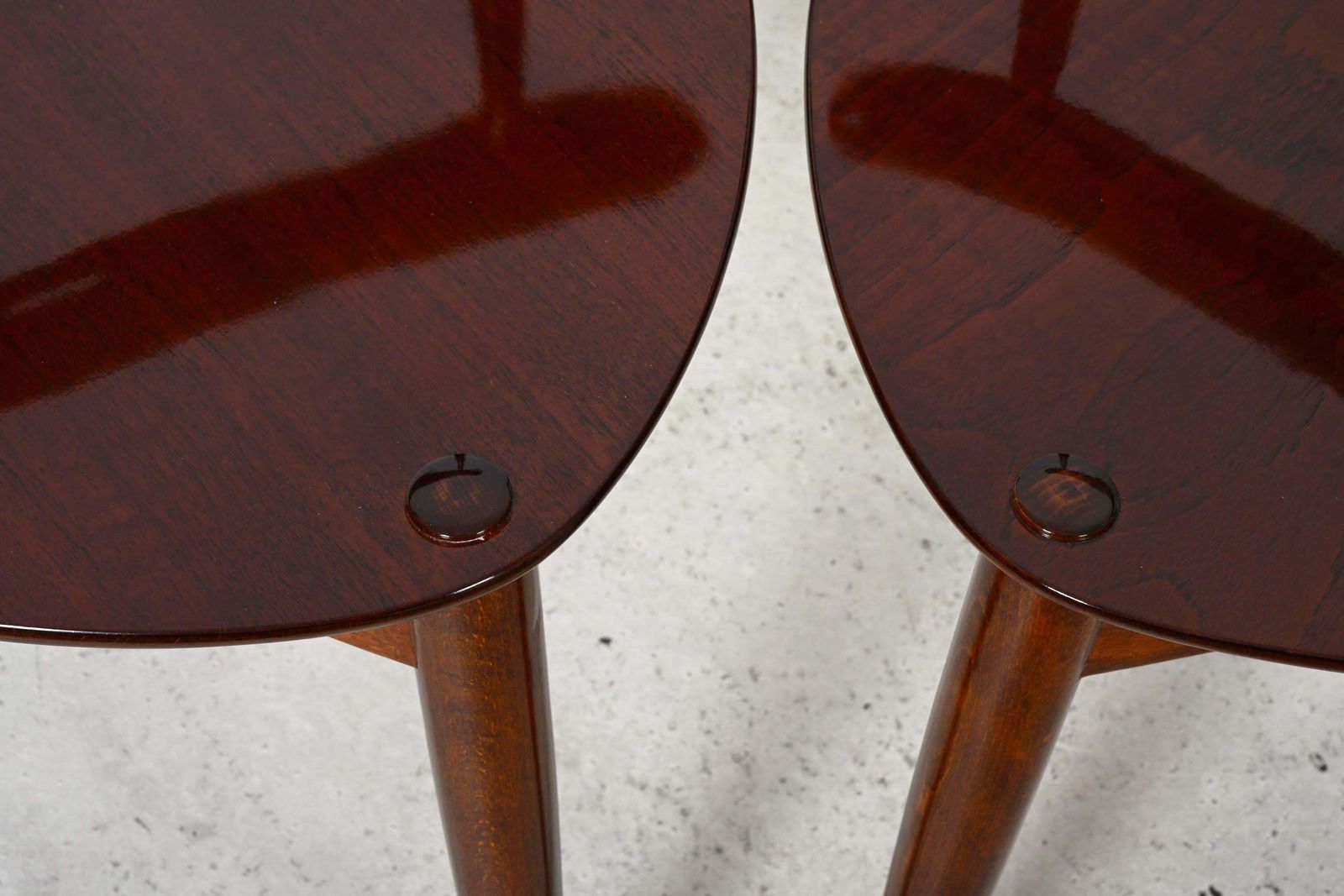 2590.0 Paar Hans J. Wegner Stoelen Fh 4103 Heart Chair photo