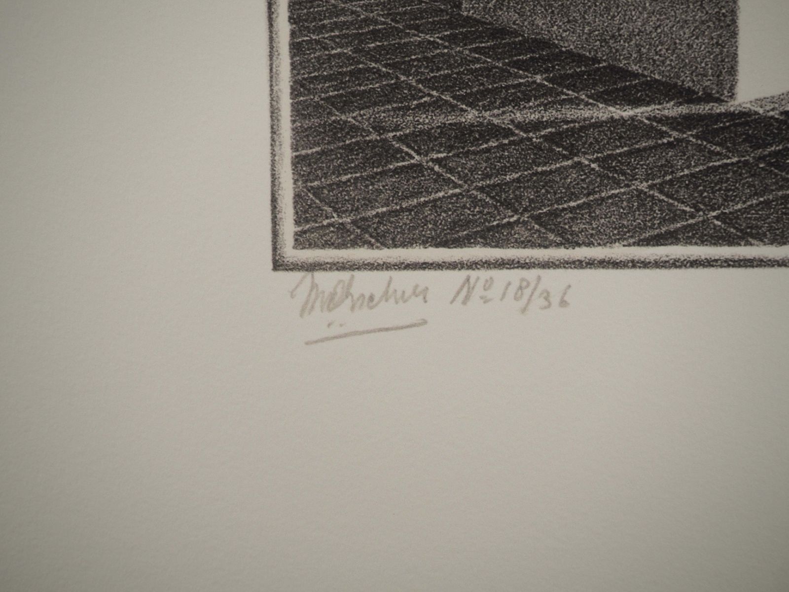 M.C. Escherascendant And Descendant   Signed Facsimile, Ltd /4502008 photo for sale