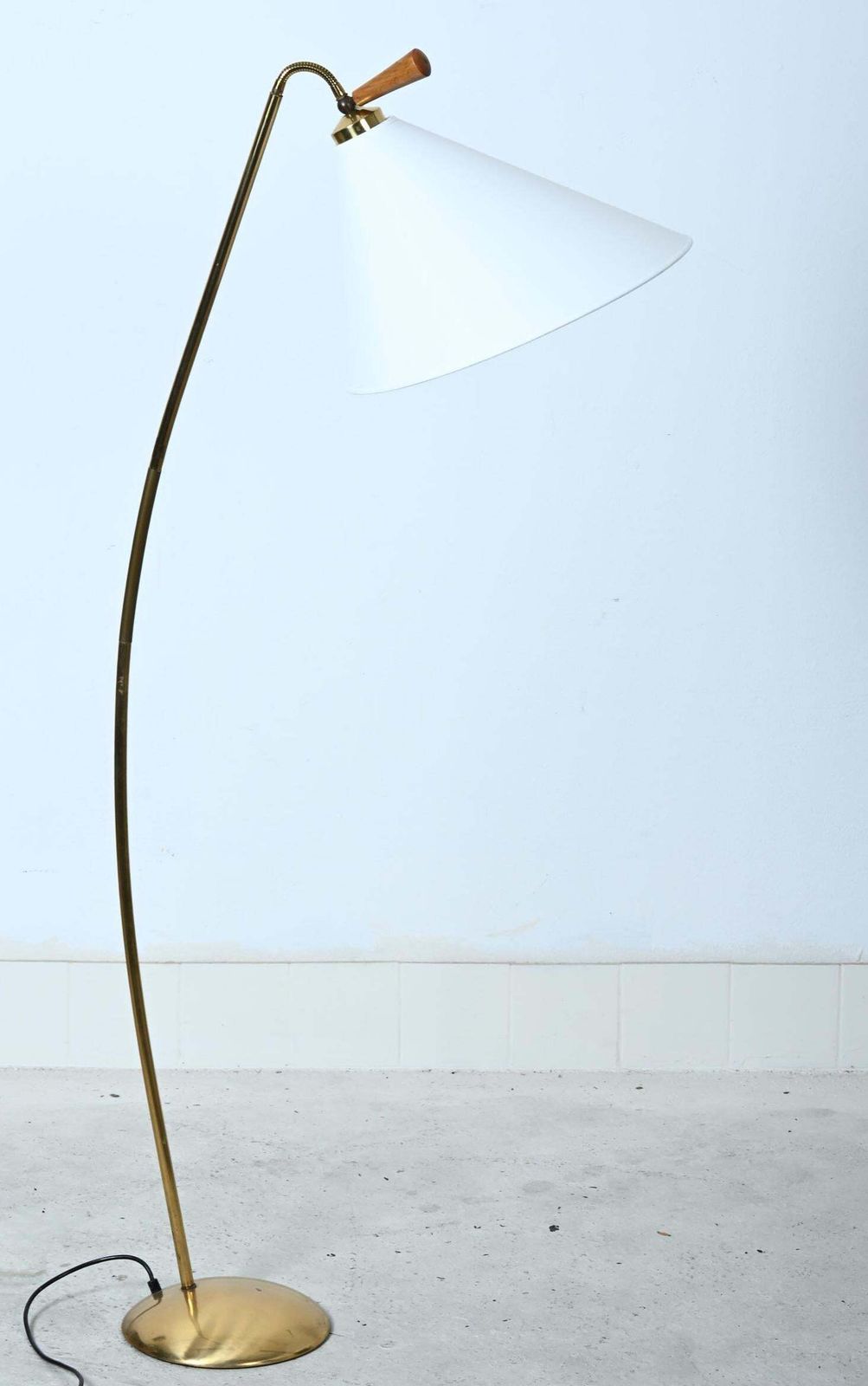 Midcentury Floor Lamp By Rupert Nikoll photo furniture
